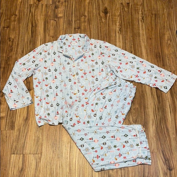 BedHead women’s 2X 1X Pajama Set long sleeve pants Christmas holiday - Picture 1 of 10